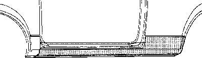 VAN WEZEL 5808102 -  Накладка порога